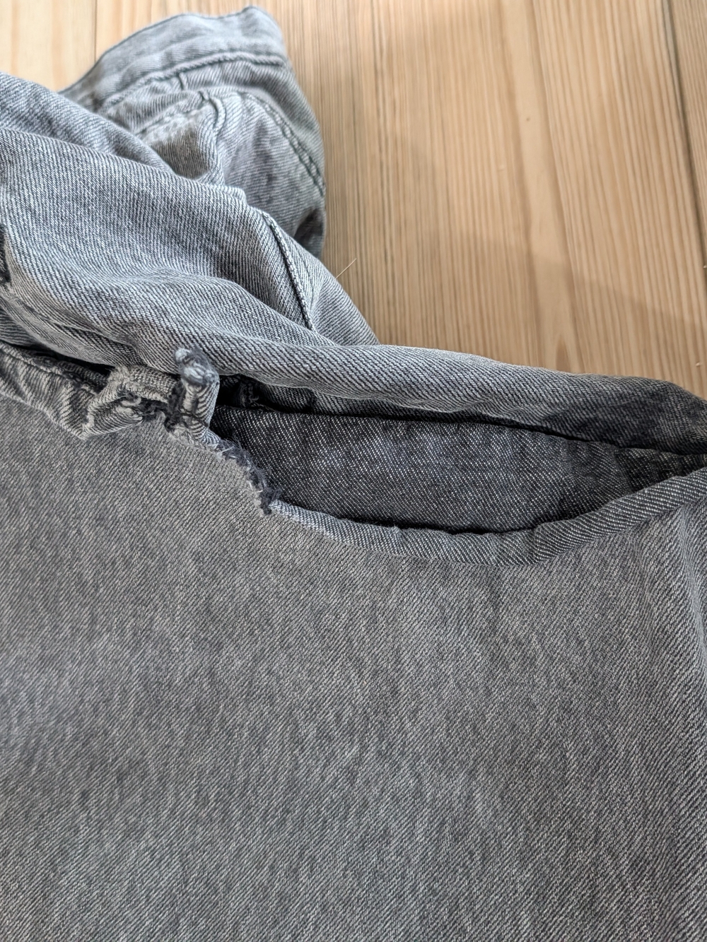 BDG Gray Washed Moto Cargo Pants - Picture 7 of 7